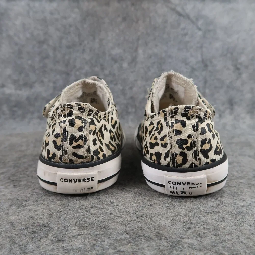 Converse Shoes Infant 9 Sneakers Chuck Taylor All Star Low Toddler Leopard Print